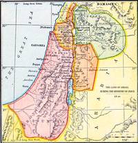 The Land in the Ministry of Jesus (AD 26)