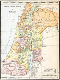 The Land Given to the Tribes